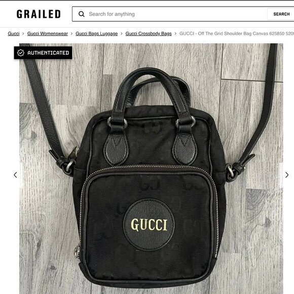 GUCCI - Off The Grid Shoulder Bag Canvas 625850 520981 - Picture 15 of 16